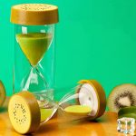 ساعت شنی طرح میوه ای با شنهای رنگی در زمانهای ریزش متفاوت - Image 9