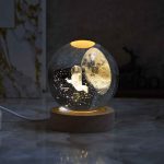 چراغ خواب طرح ماه و فضانورد