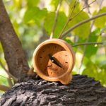 ساعت رومیزی چوبی آهون