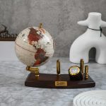 کره جغرافیایی ایده رنگ کرم