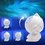 چراغ خواب و پروژکتور شفق قطبی و ستاره‌ها مدل فضانورد - Image 5
