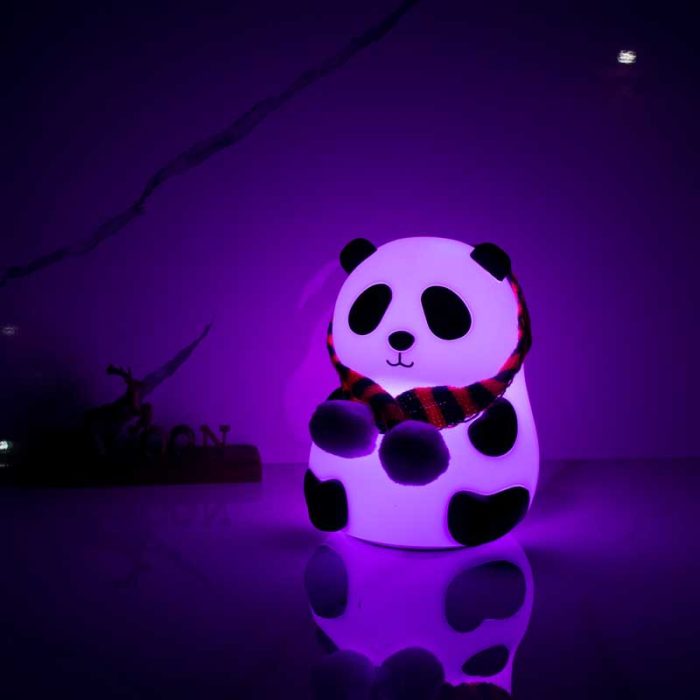چراغ خواب سیلیکونی پاندا