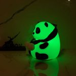 چراغ خواب سیلیکونی پاندا