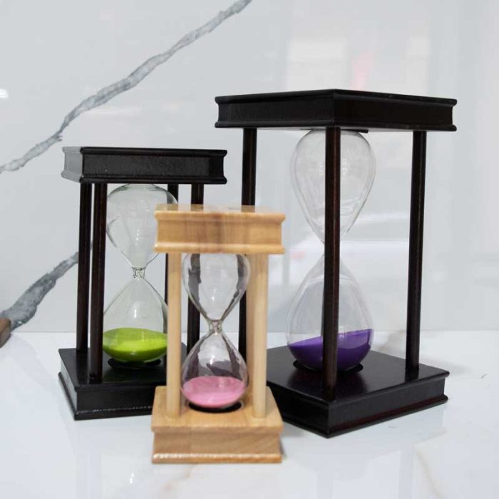 ساعت شنی در تایمهای مختلف