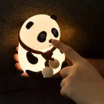 چراغ خواب سیلیکونی پاندا