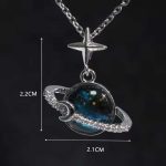 گردنبند زمین ماه و ستاره