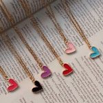گردنبند قلب مینیمال ریز