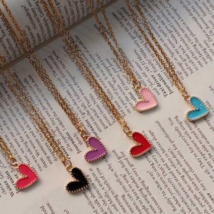 گردنبند قلب مینیمال ریز