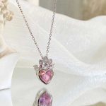 گردنبند راپونزل صورتی