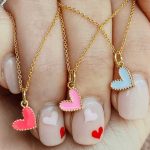 گردنبند قلب زیبای کوچک