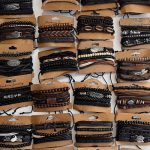 ست دستبند چرم مردانه