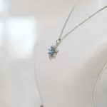 گردنبند جواهری دانه برف