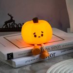 چراغ خواب فانتزی سیلیکونی کدو تنبل