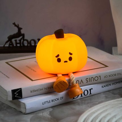 چراغ خواب فانتزی سیلیکونی کدو تنبل