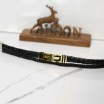 دستبند چرم و استیل