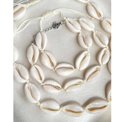 ست گردنبند صدفی