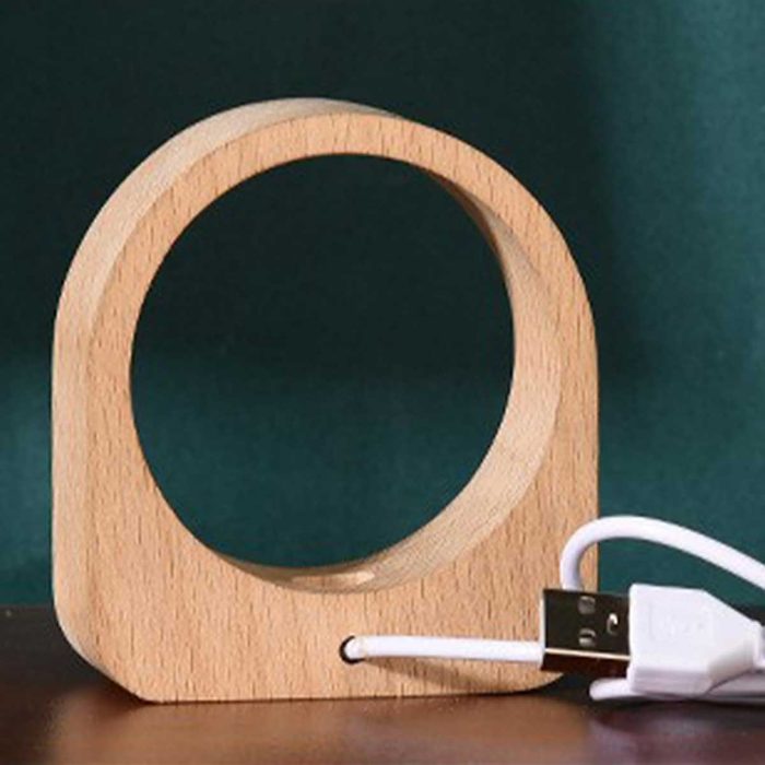 قاب چوبی با یو اس بی