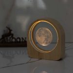 چراغ خواب ماه کریستالی