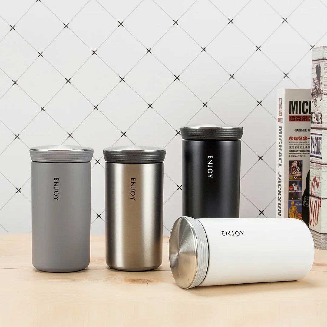 تراول ماگ یا مینی فلاسک اینجوی در رنگبندی مختلف