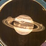 چراغ خواب زحل و قمرهایش