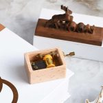 جعبه موزیکال چوبی