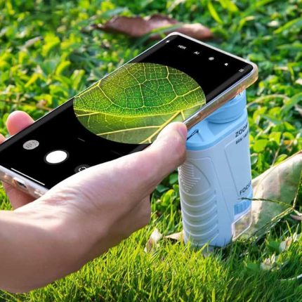 میکرسکوپ با قابلیت عکسبرداری با موبایل