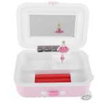 جعبه جواهرات موزیکال صورتی