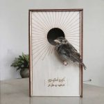 لانه چوبی پرنده طرح دماوند