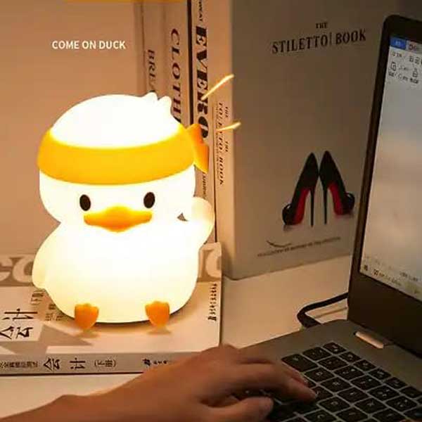 چراغ خواب سیلیکونی اردک