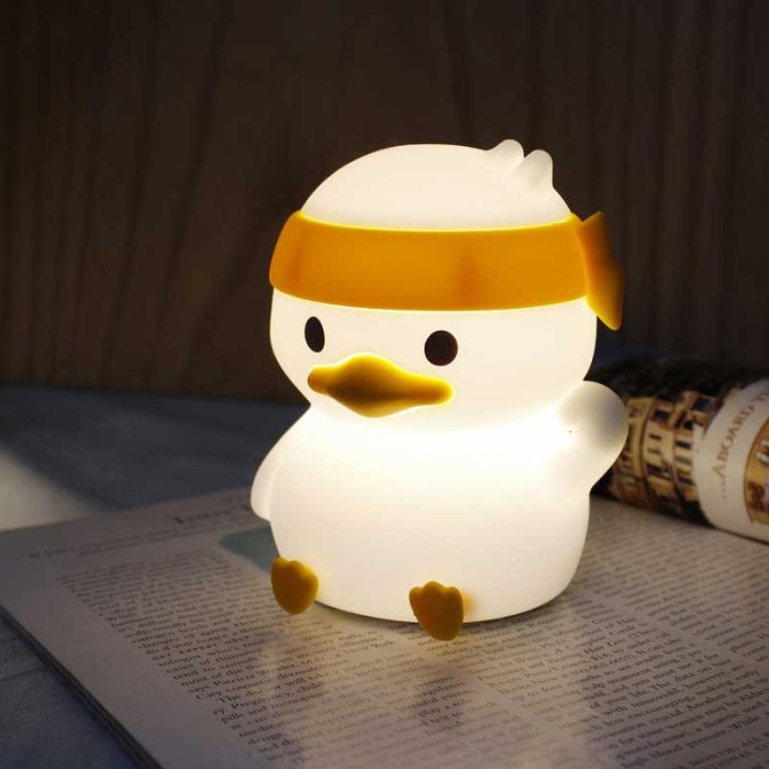 چراغ خواب سیلیکونی اردک