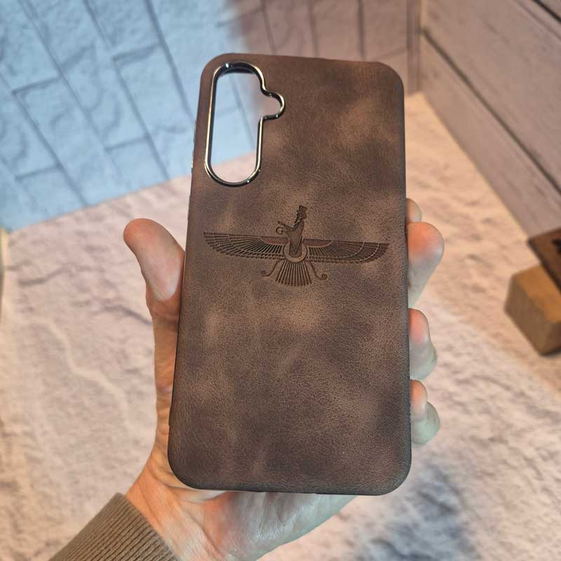 قاب چرمی فروهر سامسونگ و آیفون