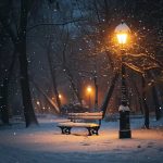 تیر برق برفی