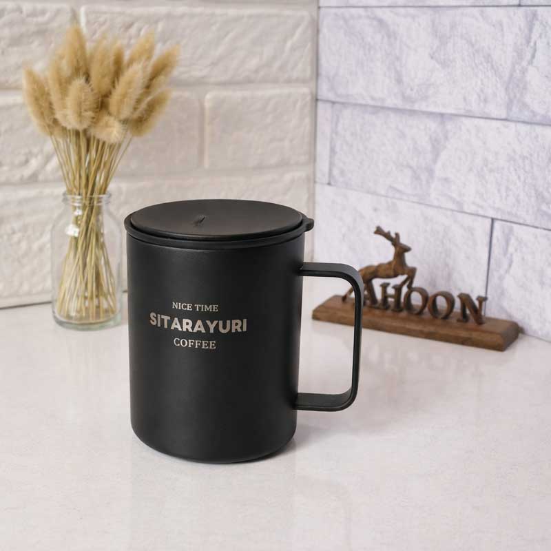 ماگ فلزی مشکی سیتارایوری