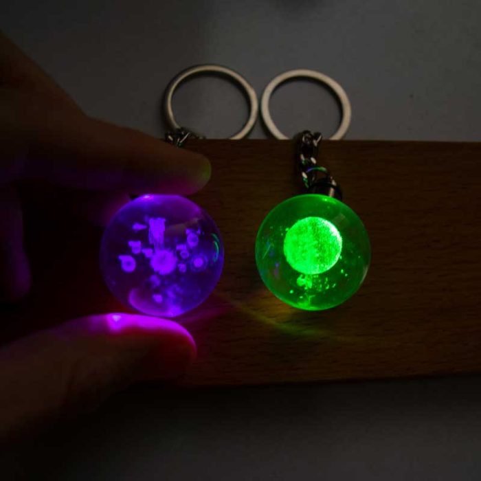 جاسوییچی کریستالی چراغدار