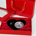 پک هدیه قلبی مروارید عشق