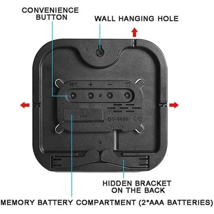 ساعت دیجیتالی دیواری و رومیزی