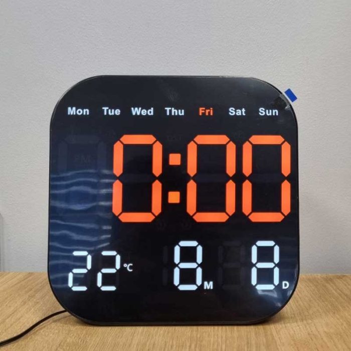 ساعت دیجیتالی دیواری