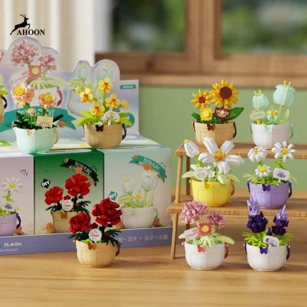 لگوی مینیاتوری گل های مختلف