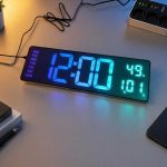 ساعت دیجیتالی دیواری مدل JG1004