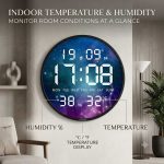 ساعت دیجیتالی دیواری مدل JG1003