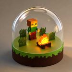 چراغ خواب طرح minecraft