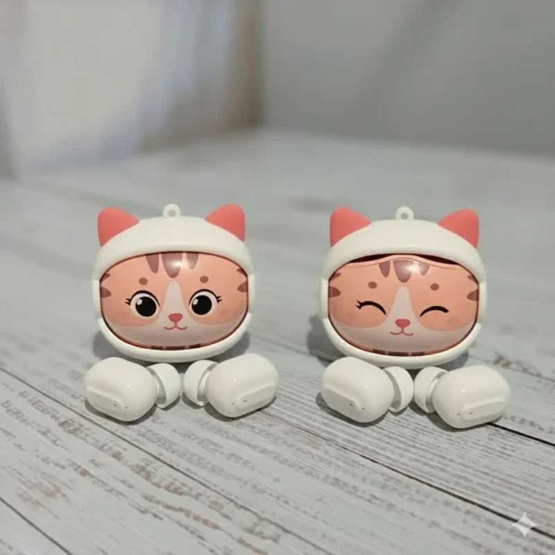 ایرپاد هندزفری گرین لاین مدل Kitty Beats ا Green Lion Kitty Beats True Wireless Earbuds